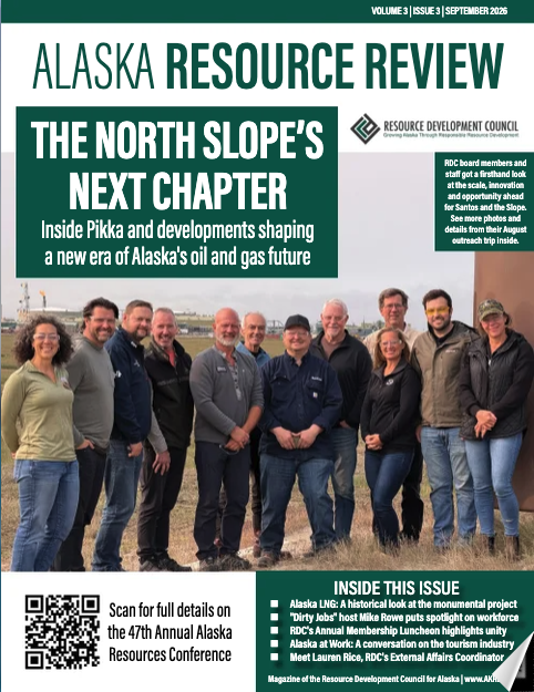 Alaska Resource Review Quarterly cover