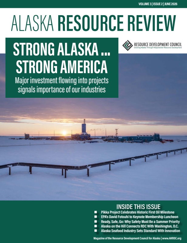 Alaska Resource Review Quarterly cover